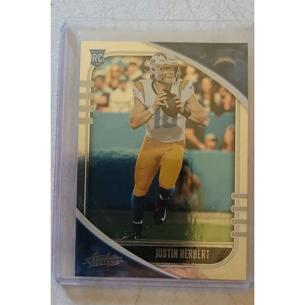 2020 Panini Absolute - Rookie Justin Herbert #167 (RC)